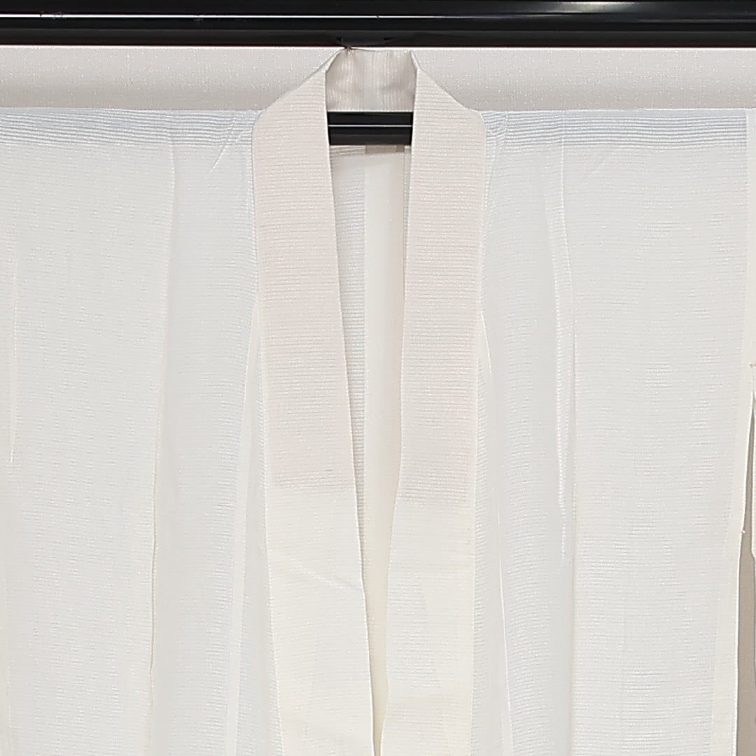 夏物 長襦袢 絽 身丈120cm 裄丈61cm 正絹 Sランク Sサイズ 白系 RP 1239-13500