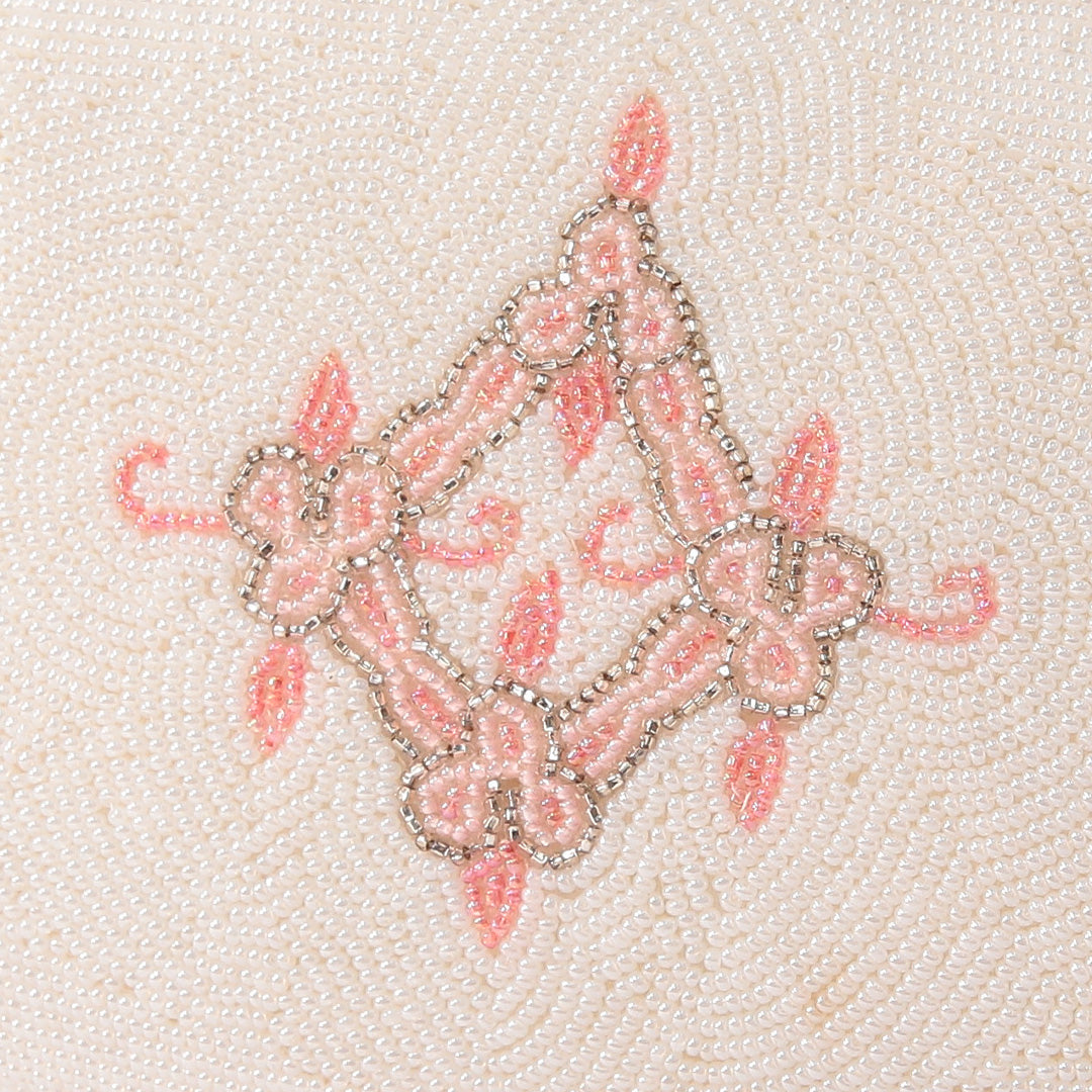 バッグ Bランク カジュアル ビーズ 和装小物 白系 1222-00987