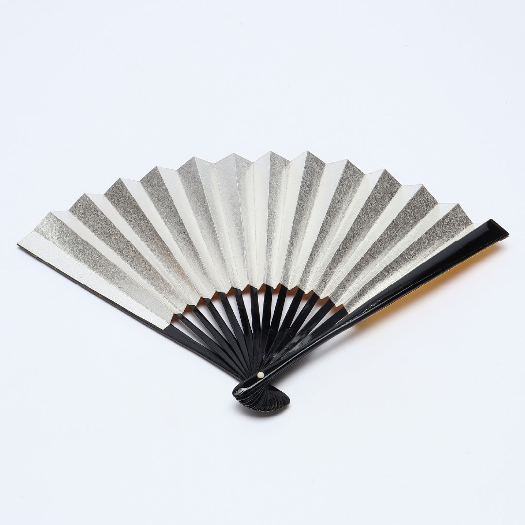 扇子 末広 留袖用 竹製 紙 Aランク 和装小物 金系 銀系 1240-00639