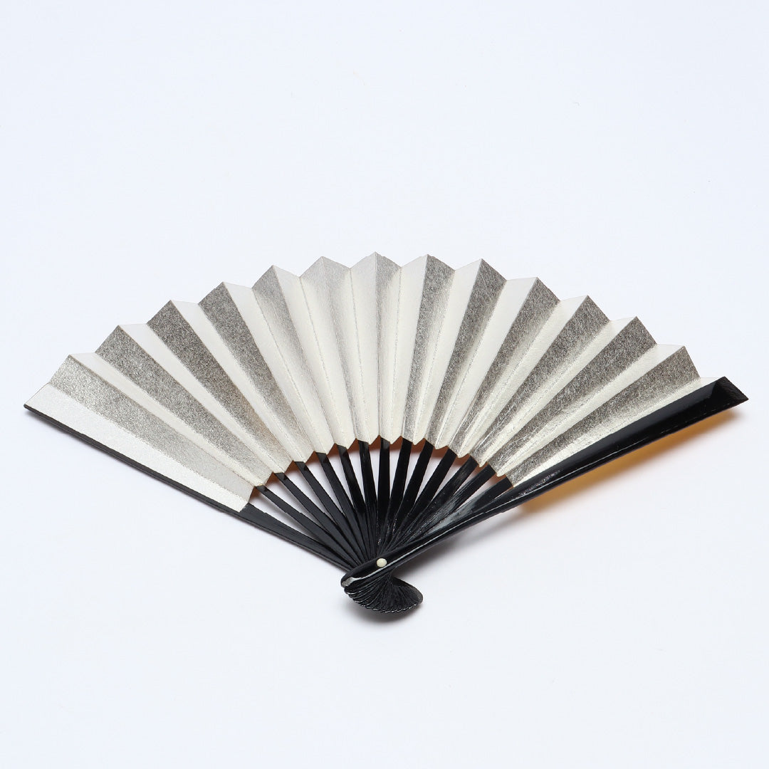 扇子 末広 留袖用 竹製 紙 Aランク 和装小物 金系 銀系 1240-00633