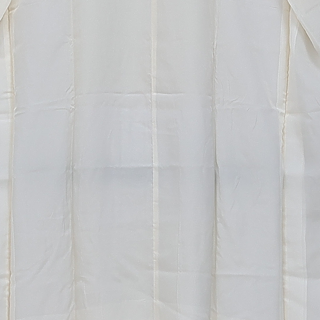 長襦袢 無双袖 身丈130cm 裄丈64cm 正絹 Sランク Lサイズ 吉祥文様 白系 RP 1239-14484