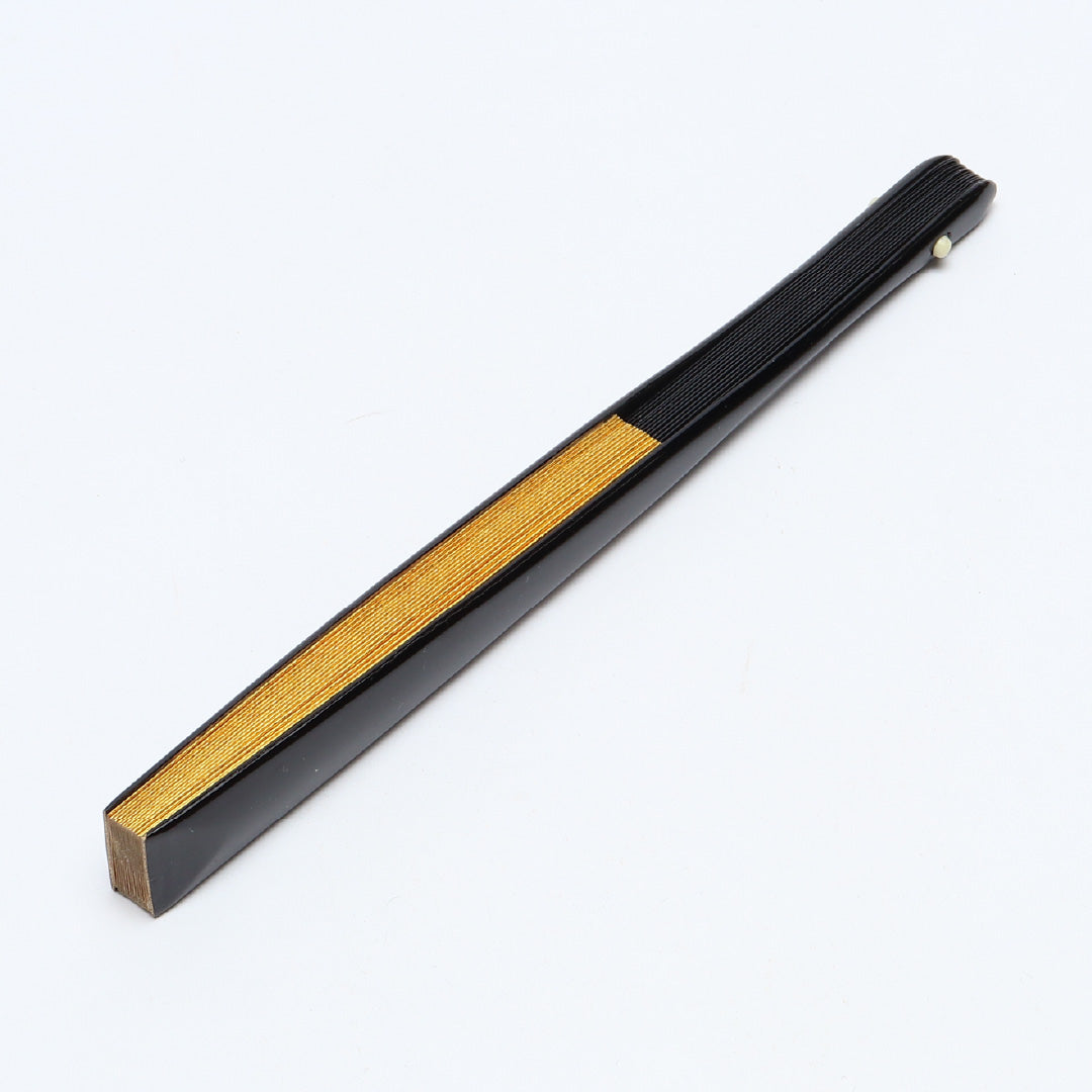 扇子 末広 留袖用 竹製 紙 Sランク 和装小物 金系 銀系 1240-00610