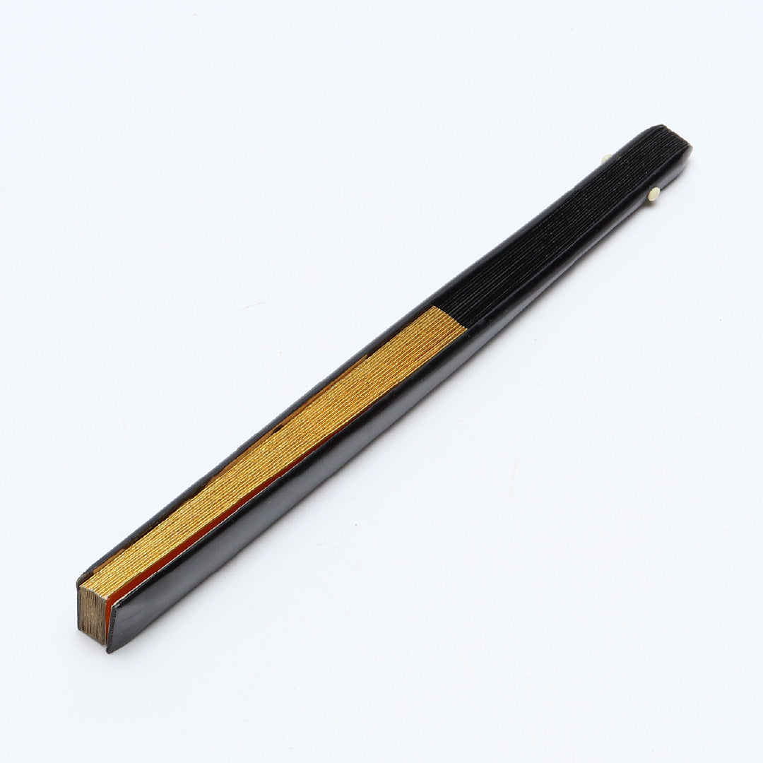 扇子 末広 留袖用 竹製 紙 Sランク 和装小物 金系 銀系 1240-00608