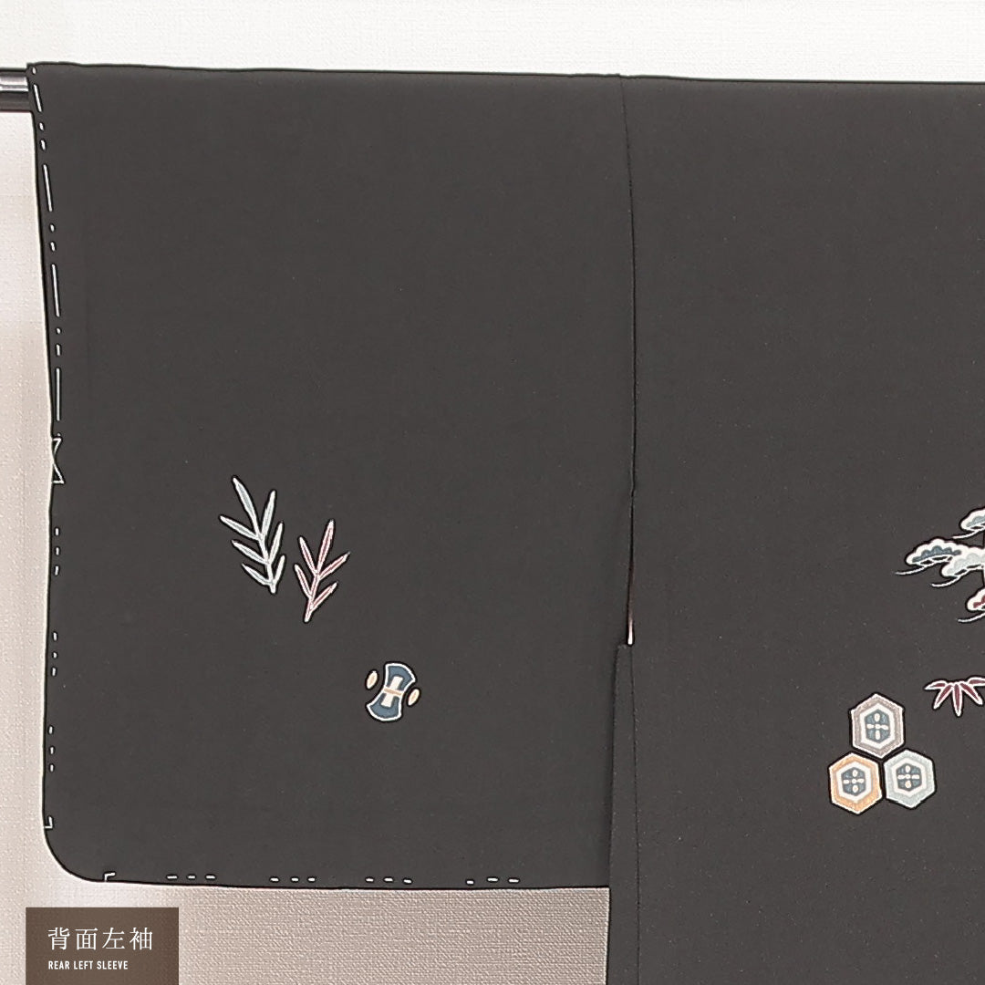 黒羽織 1233-17055 右袖