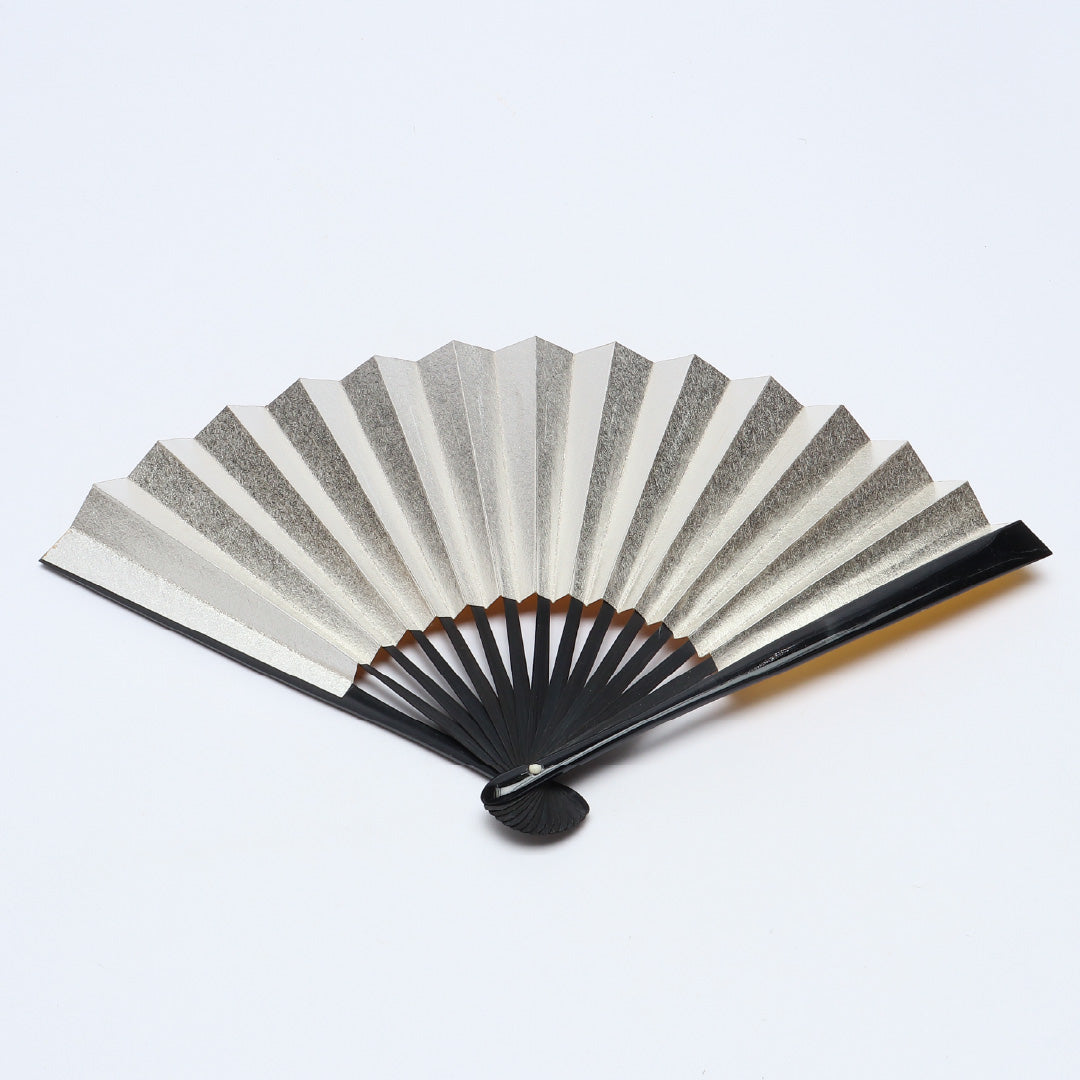 扇子 末広 留袖用 竹製 紙 Sランク 和装小物 金系 銀系 1240-00635