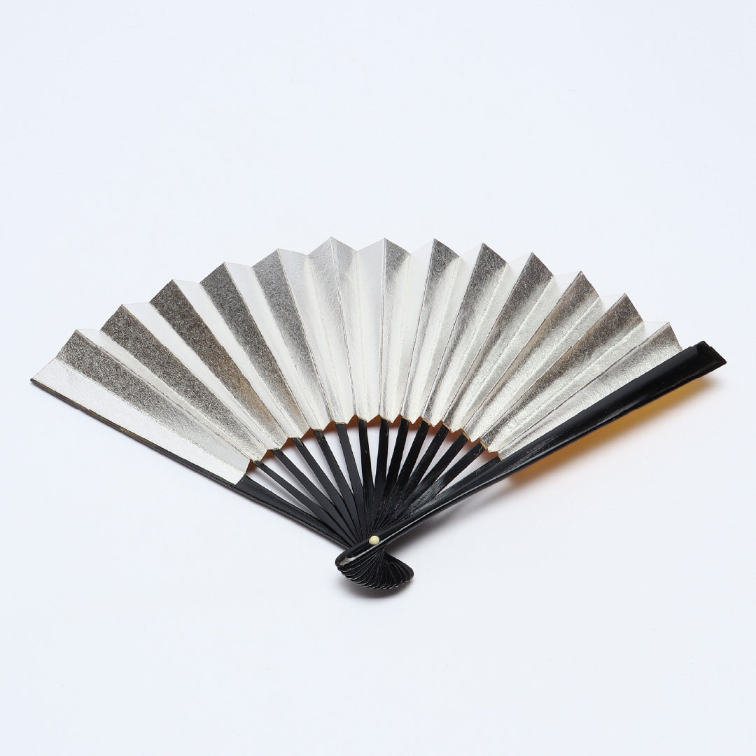 扇子 末広 留袖用 竹製 紙 Aランク 和装小物 金系 銀系 1240-00642
