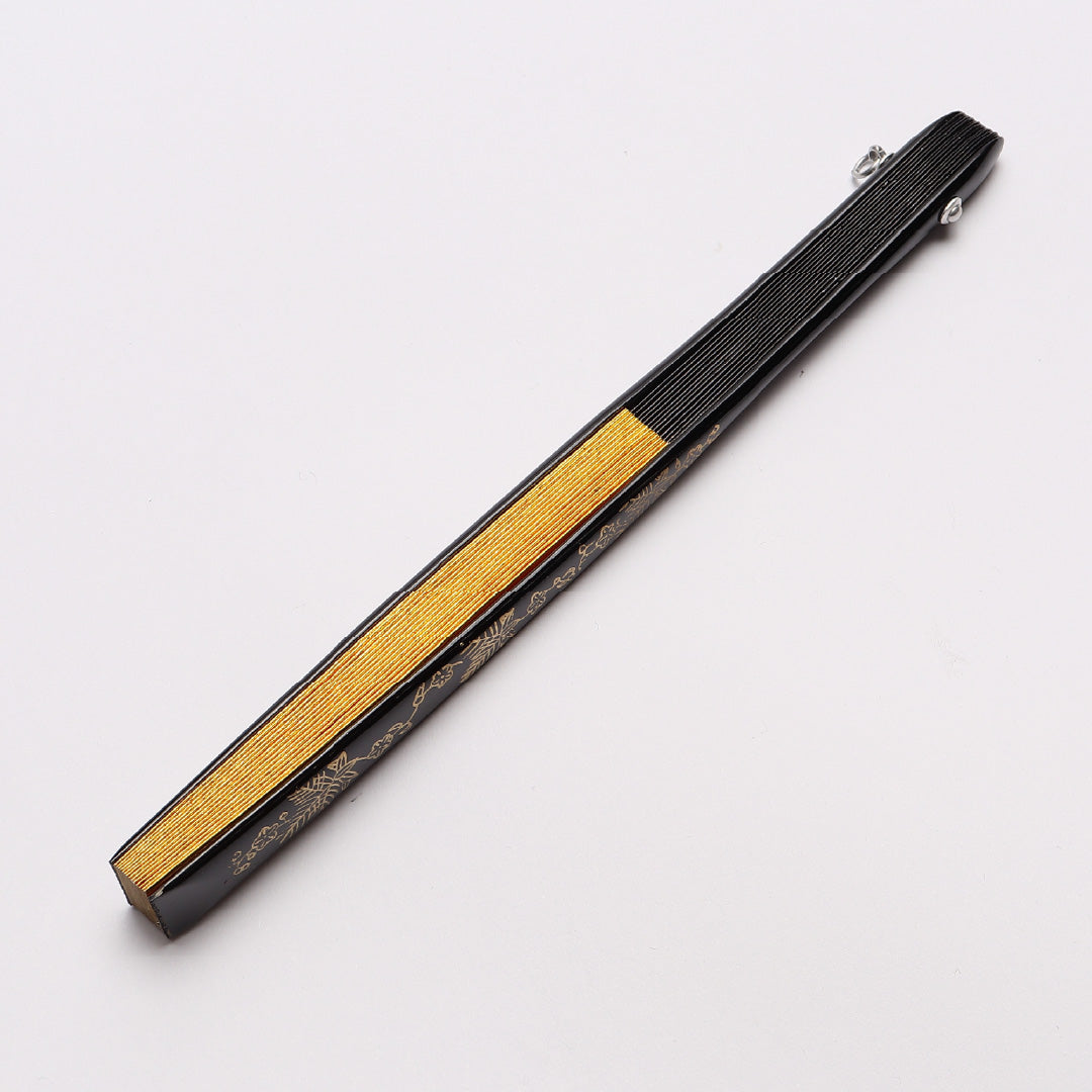 扇子 末広 留袖用 竹製 紙 Sランク 和装小物 金系 銀系 1240-00528