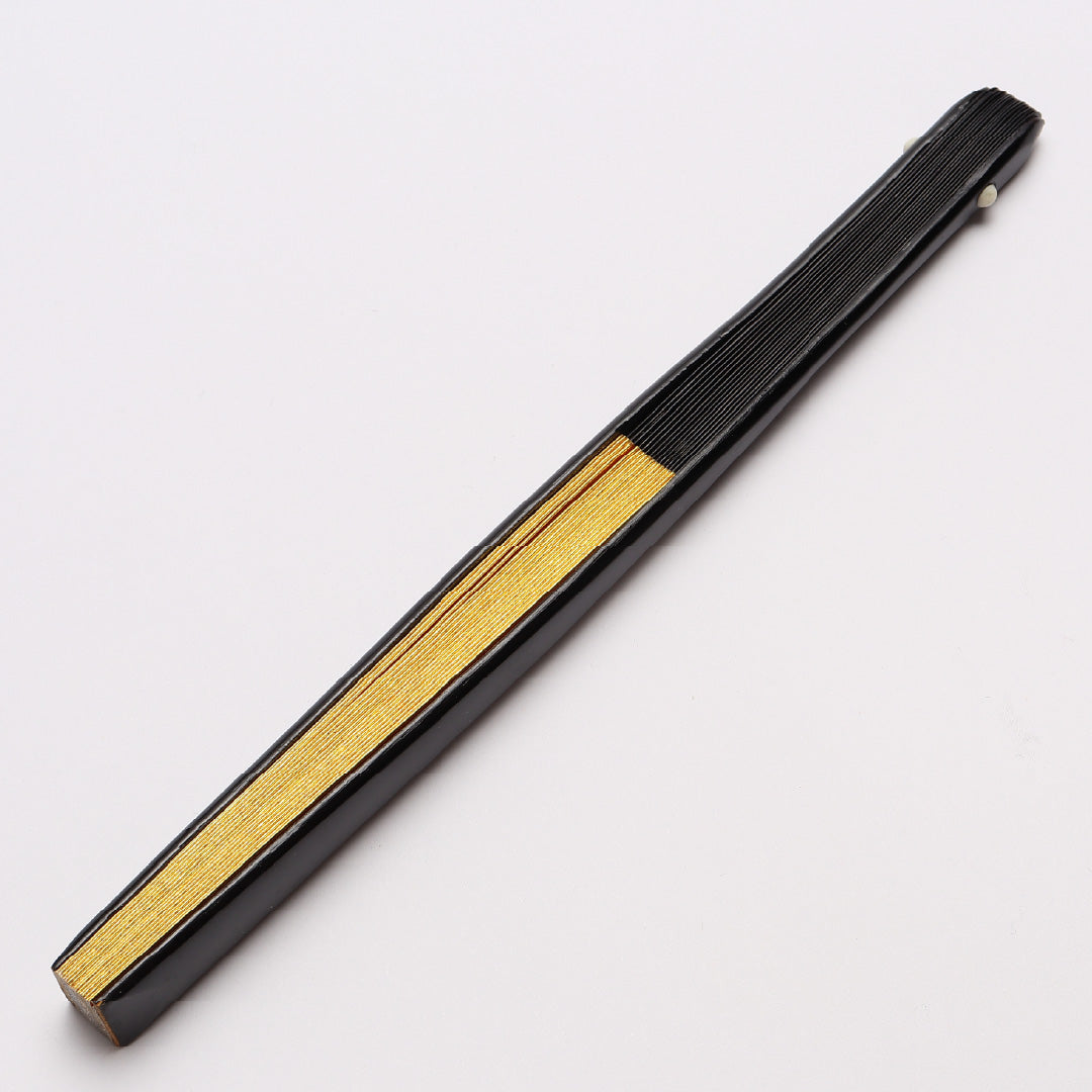 扇子 末広 留袖用 竹製 紙 Aランク 和装小物 金系 銀系 1240-00517