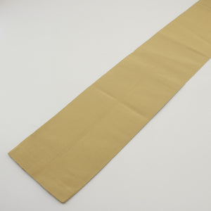 半幅帯 帯丈352cm 正絹 小袋帯 全通 仕立て上がり カジュアル Aランク 黄系 1225000090323
