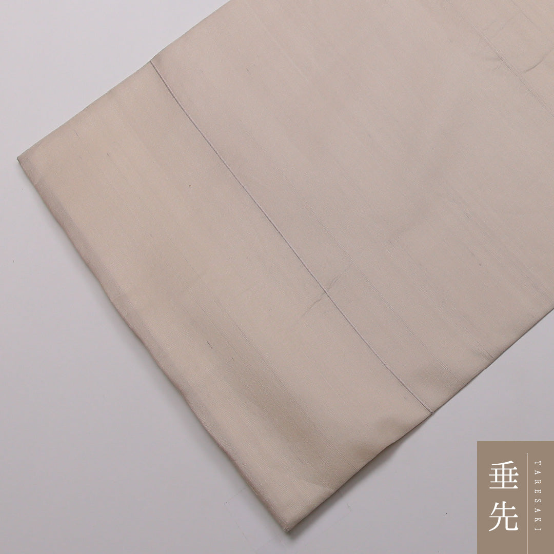 袋帯 帯丈448cm 正絹 ポイント柄 インフォーマル 露芝草 クリーム系 1243-01429