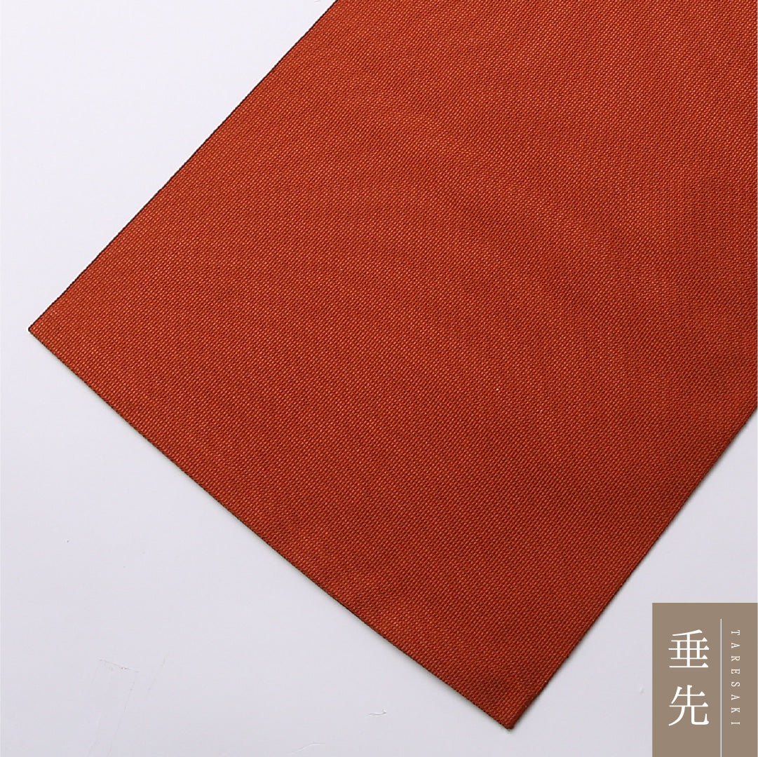 八寸名古屋帯 Sランク 帯丈369cm 正絹 ポイント柄 松葉仕立て 織り カジュアル 花柄 朱系 LP 1245-02680