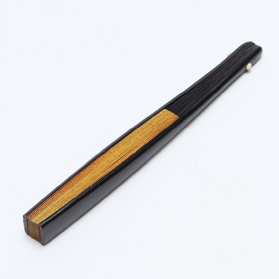 扇子 末広 留袖用 竹製 紙 Sランク 和装小物 金系 銀系 1240-00617