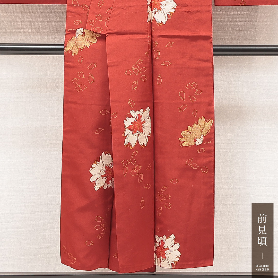 お召 1222-17026 前身頃