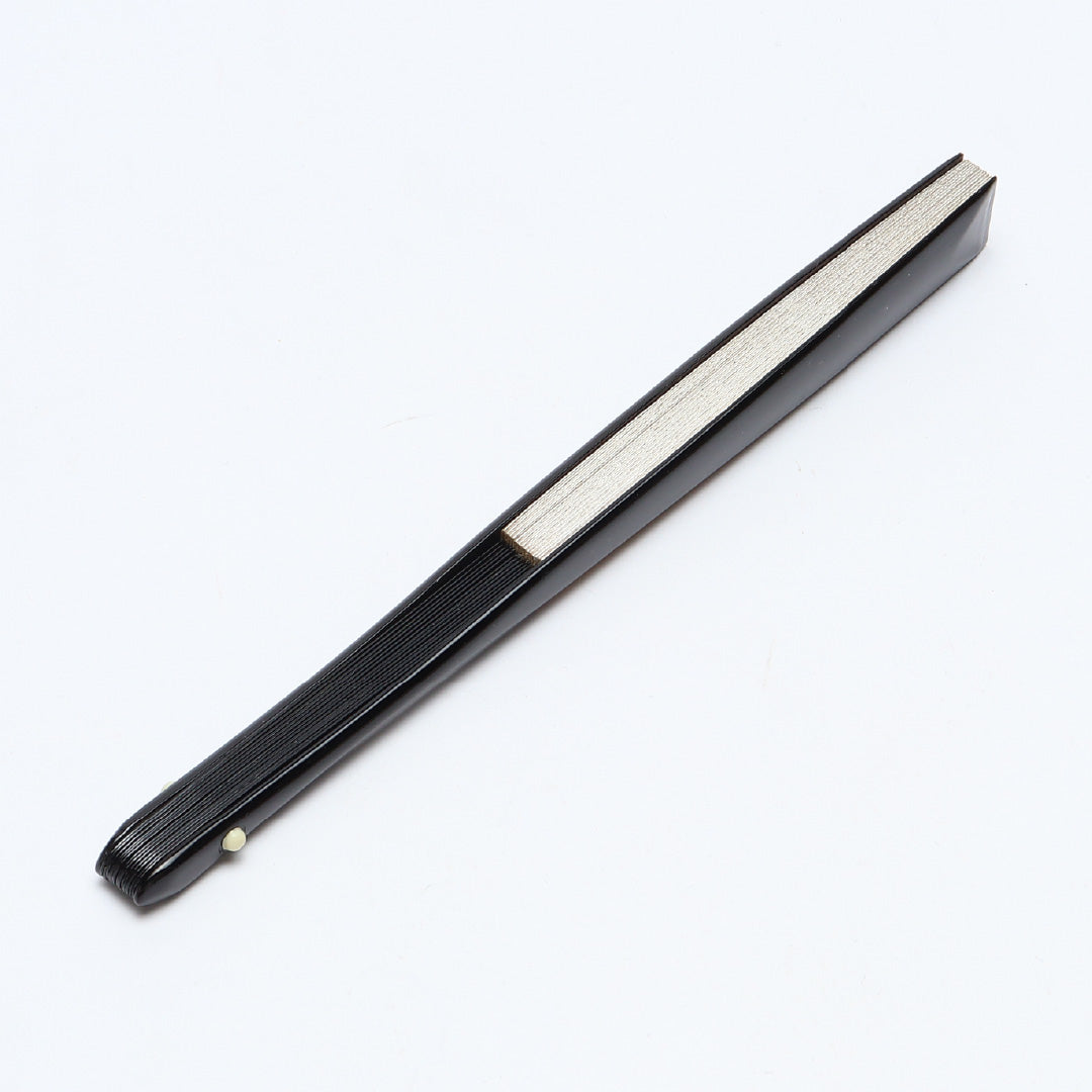 扇子 末広 留袖用 竹製 紙 Sランク 和装小物 金系 銀系 1240-00610
