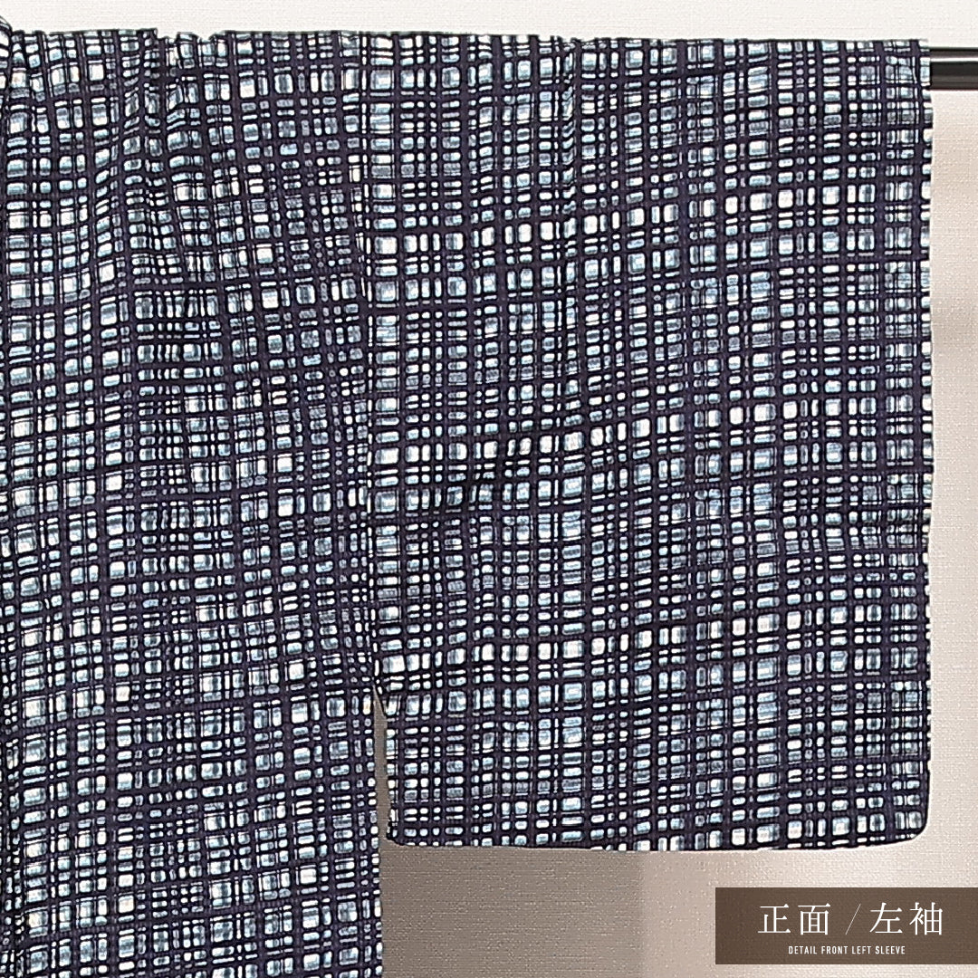 浴衣 男性用 1226-17141 左袖