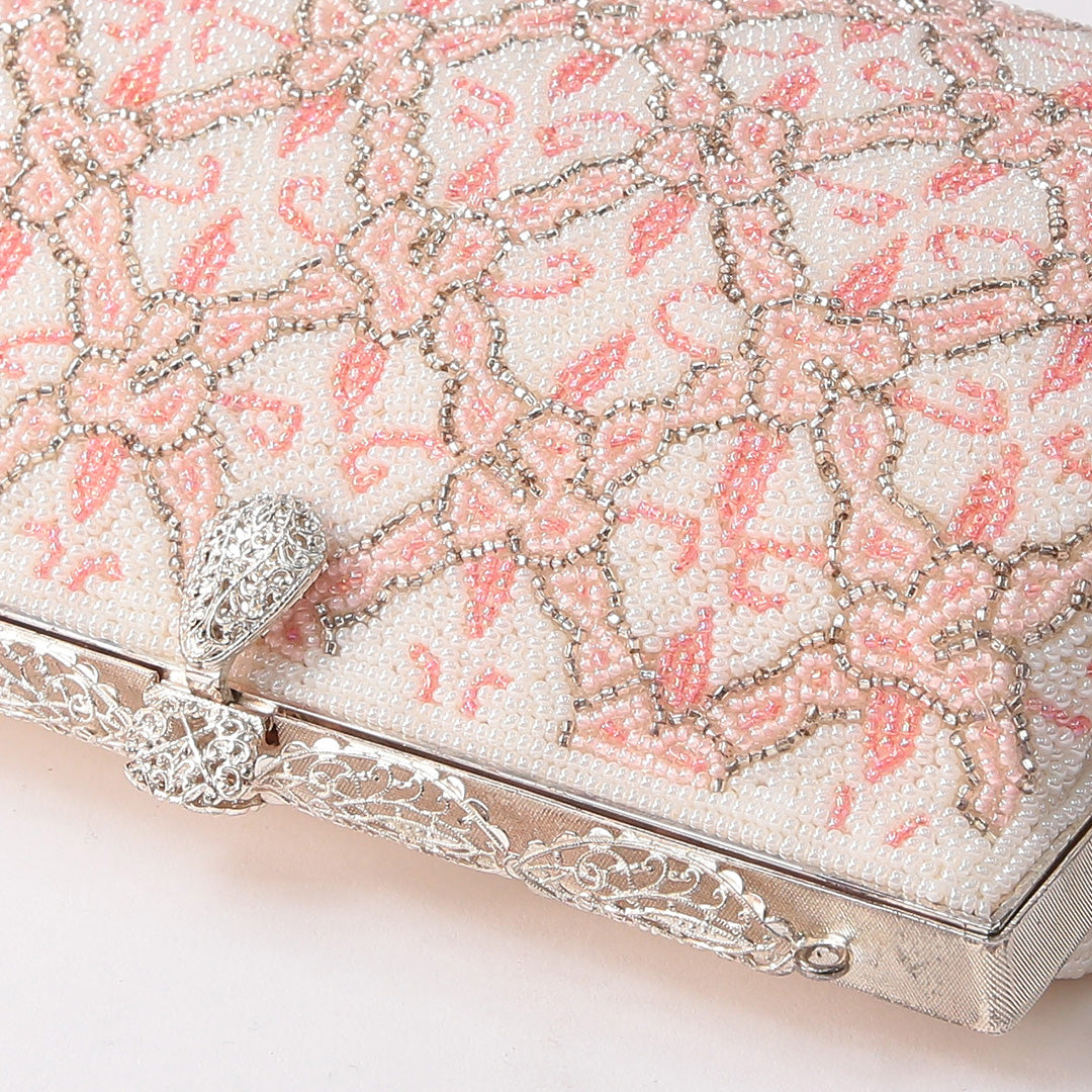 バッグ Bランク カジュアル ビーズ 和装小物 白系 1222-00987