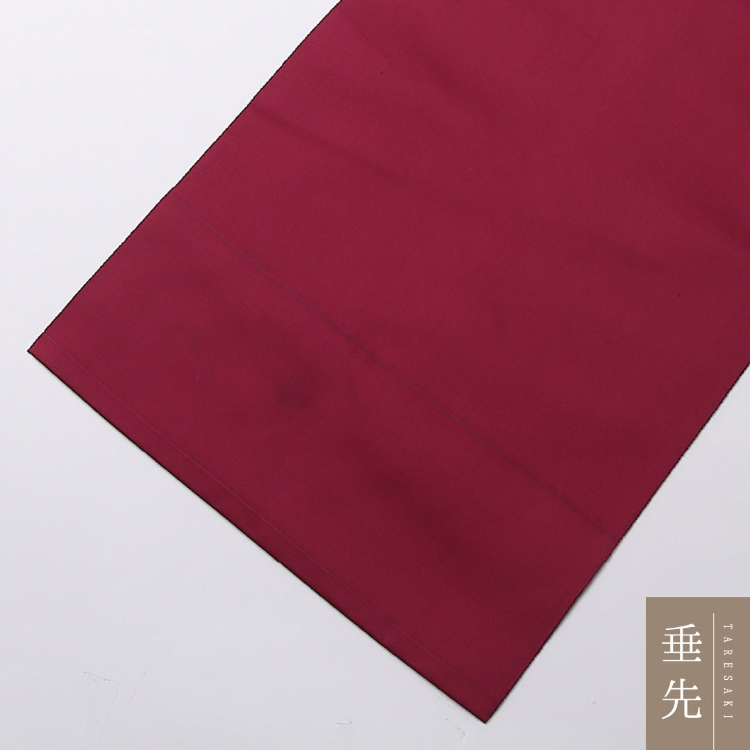 八寸名古屋帯 Bランク 帯丈340cm 正絹 ポイント柄 名古屋仕立て 織り カジュアル 花柄 赤系 HP 1245-02740