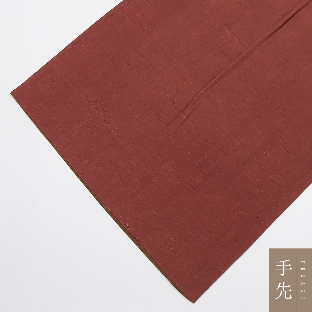 袋帯 帯丈450cm 正絹 ポイント柄 染め帯 インフォーマル 絞り 流水 茶系 赤系 1243-01229