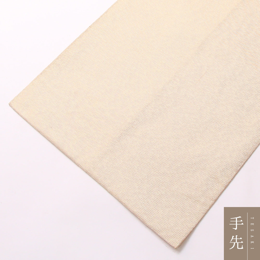 袋帯 帯丈430cm 正絹 六通 セミフォーマル 霞 金系 1243-01727
