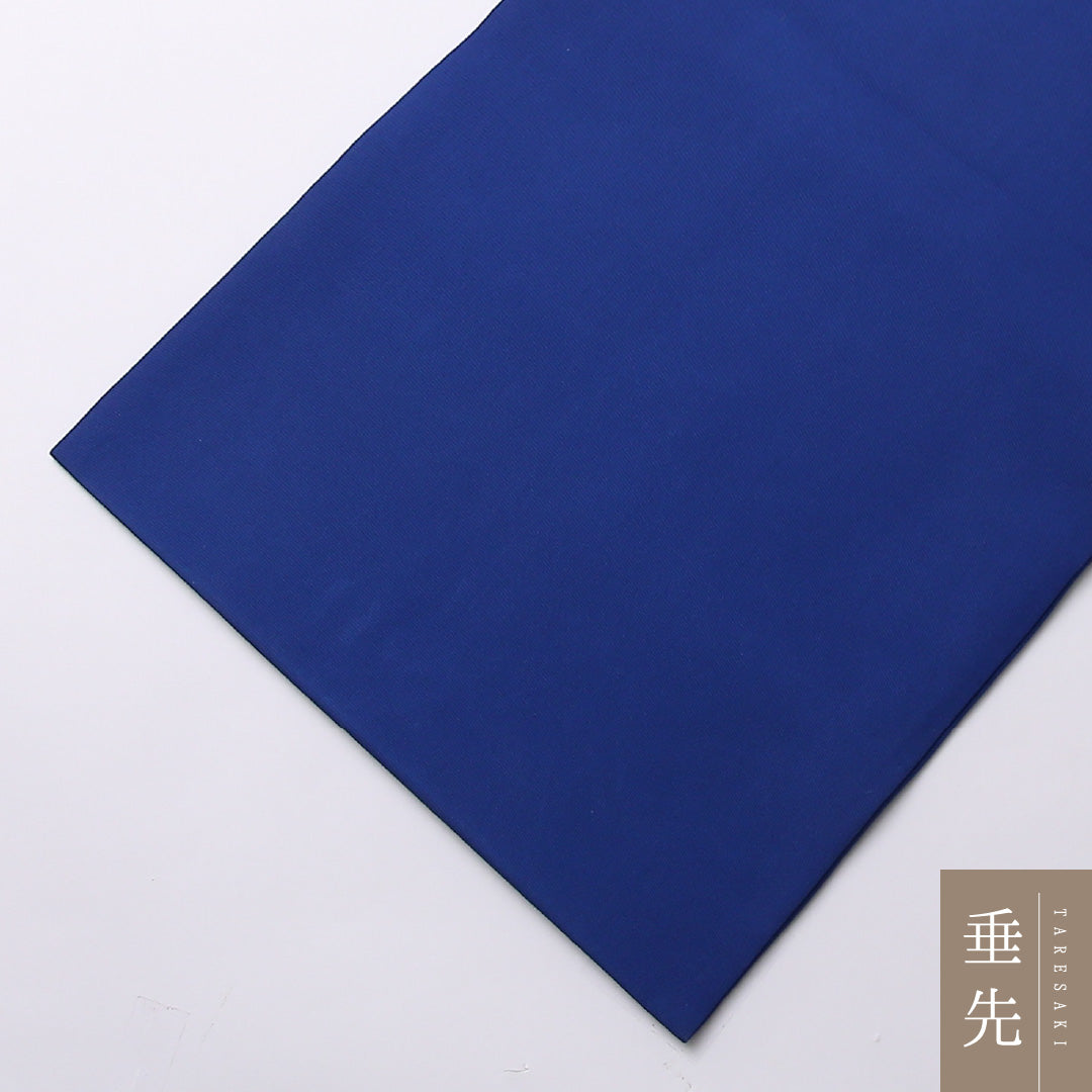 九寸名古屋帯 Cランク 帯丈363cm 正絹 ポイント柄 名古屋仕立て 染め カジュアル 創作柄 青系 RP 1245-02687