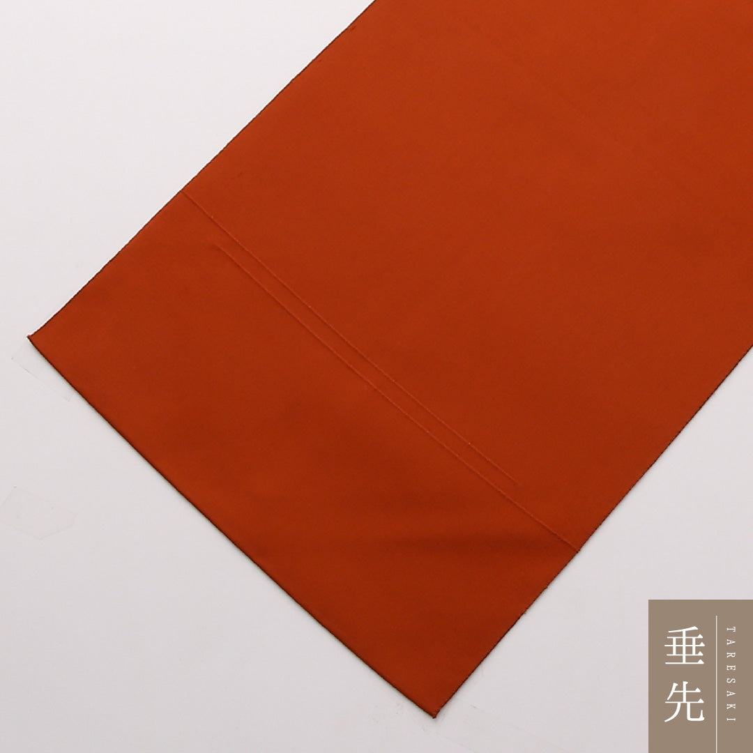 名古屋帯 ポイント柄 帯丈342cm カジュアル Sランク 正絹 薄 朱系 1224-02230