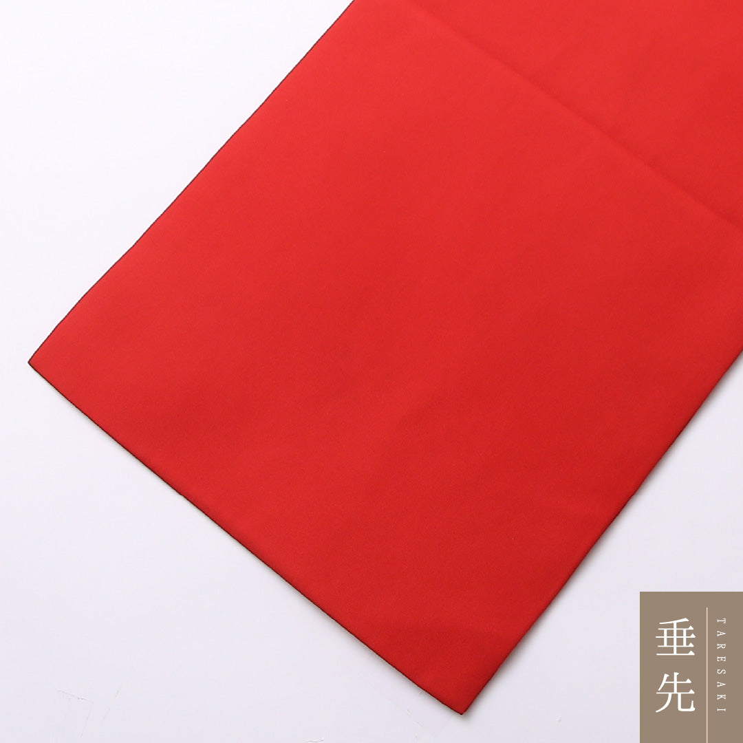 名古屋帯 ポイント柄 帯丈353cm カジュアル Bランク 正絹 塩瀬 菊 写実的 鮮やか 赤系 1224-02661