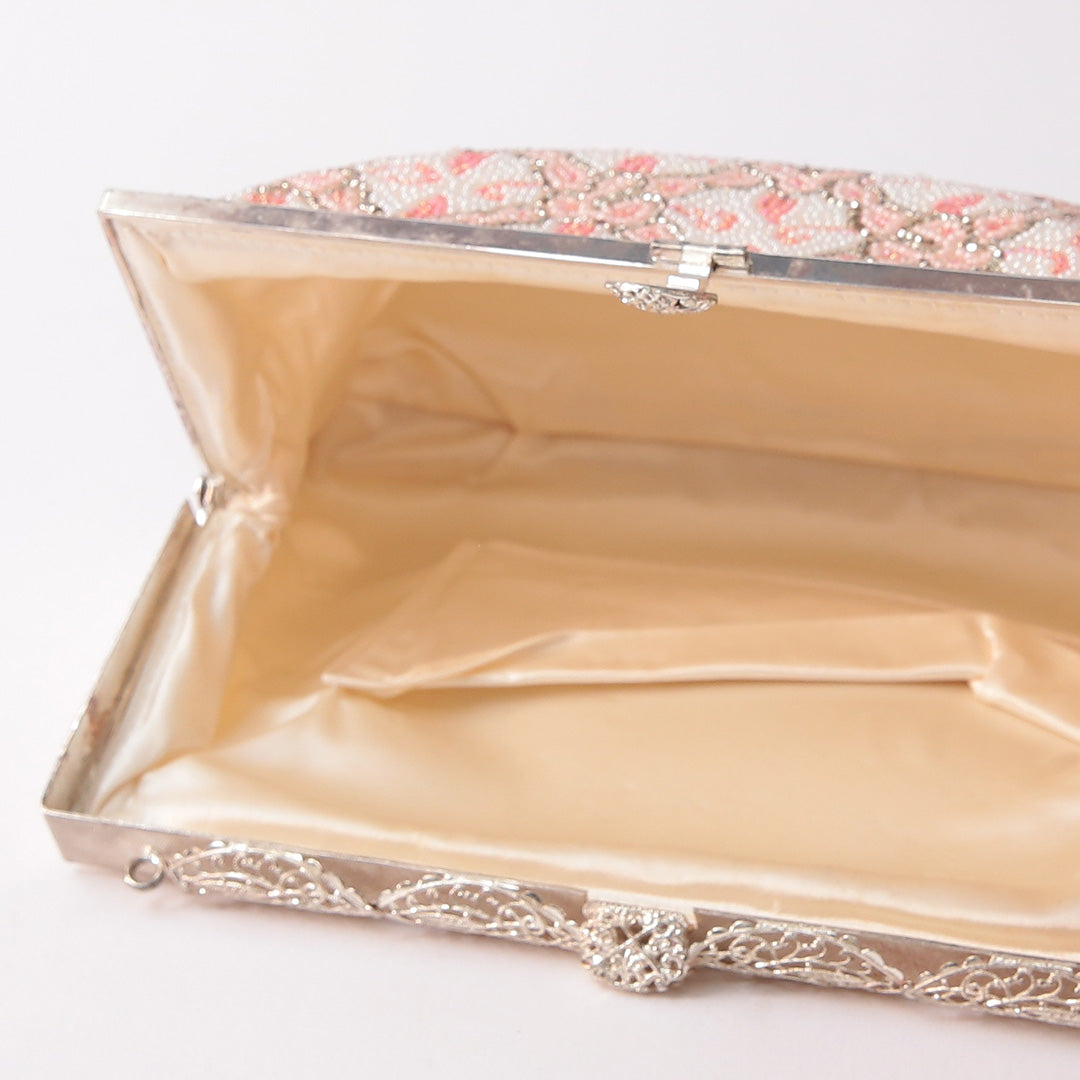 バッグ Bランク カジュアル ビーズ 和装小物 白系 1222-00987