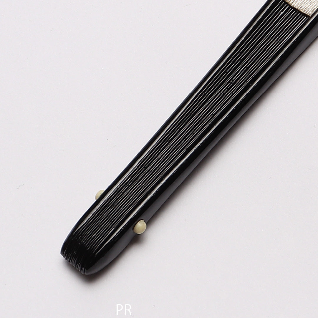 扇子 末広 留袖用 竹製 紙 Sランク 和装小物 金系 銀系 1240-00524