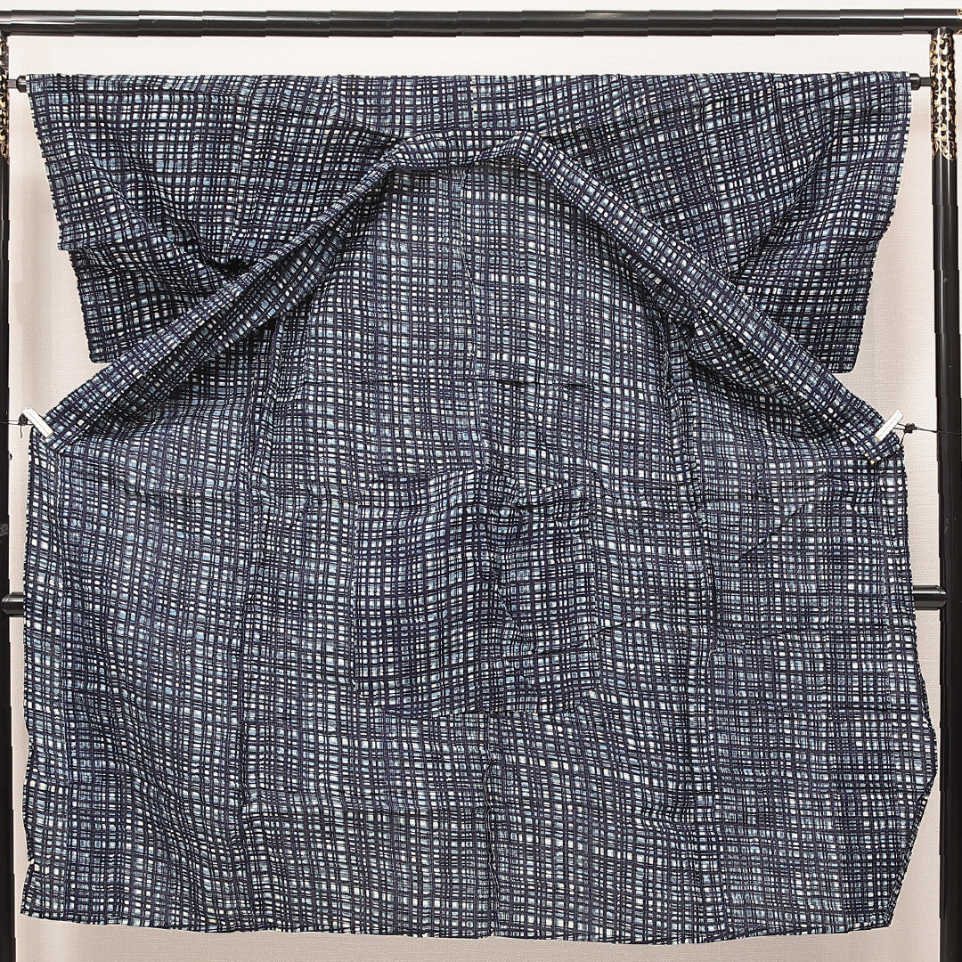 浴衣 男性用 1226-17141 正面展開