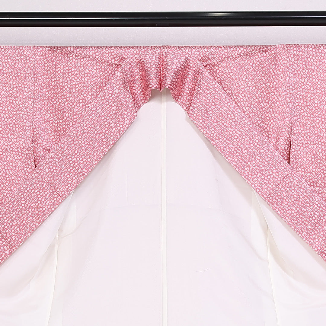 江戸小紋 身丈163cm 裄丈64cm Sランク 袷 正絹 広衿 小桜 しつけ糸 1262-10036