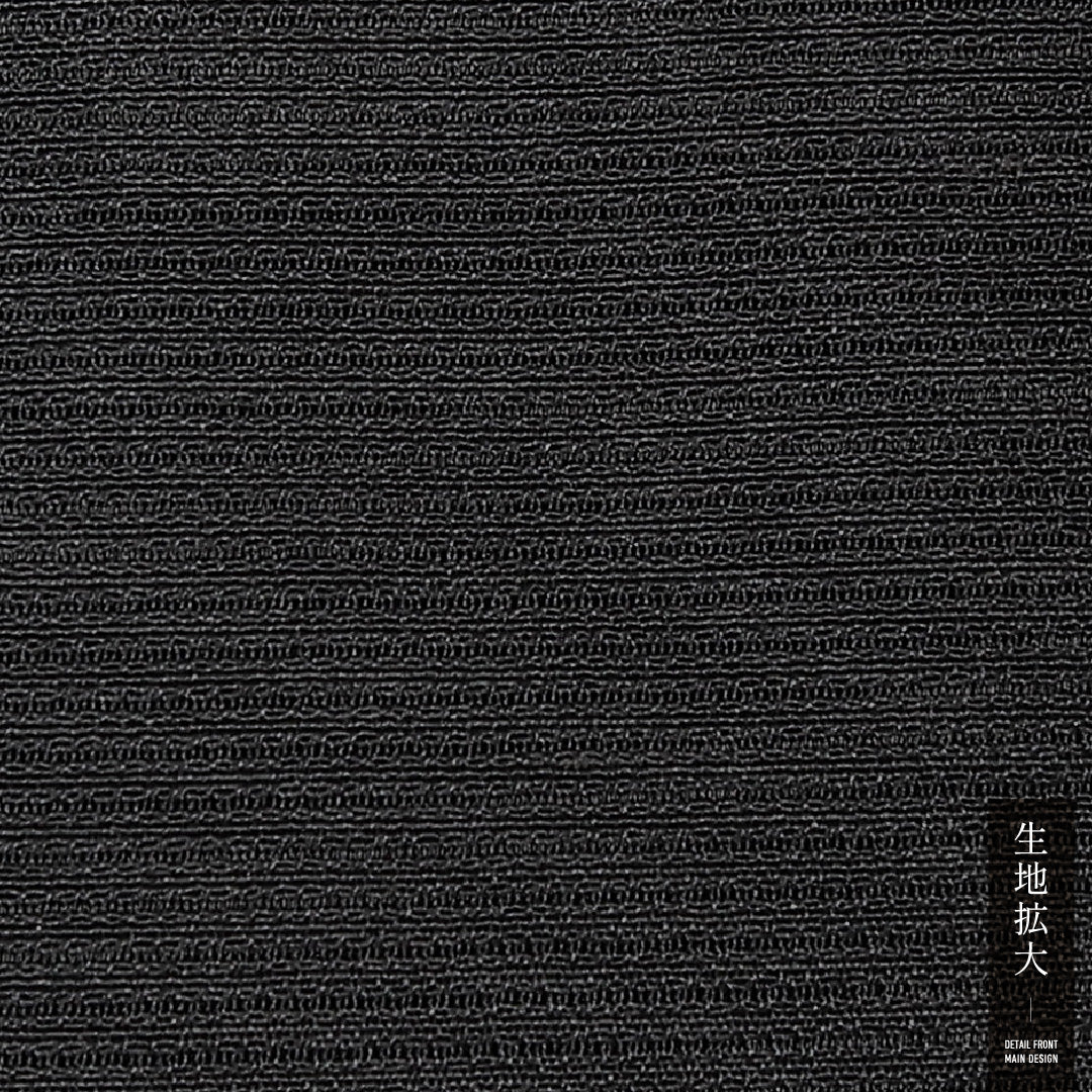 夏物 羽織 男性用 絽 身丈105cm 裄丈35cm 正絹 Sランク カジュアル XSサイズ 無地 シック 落ち着き 黒系 RP 1235-13064