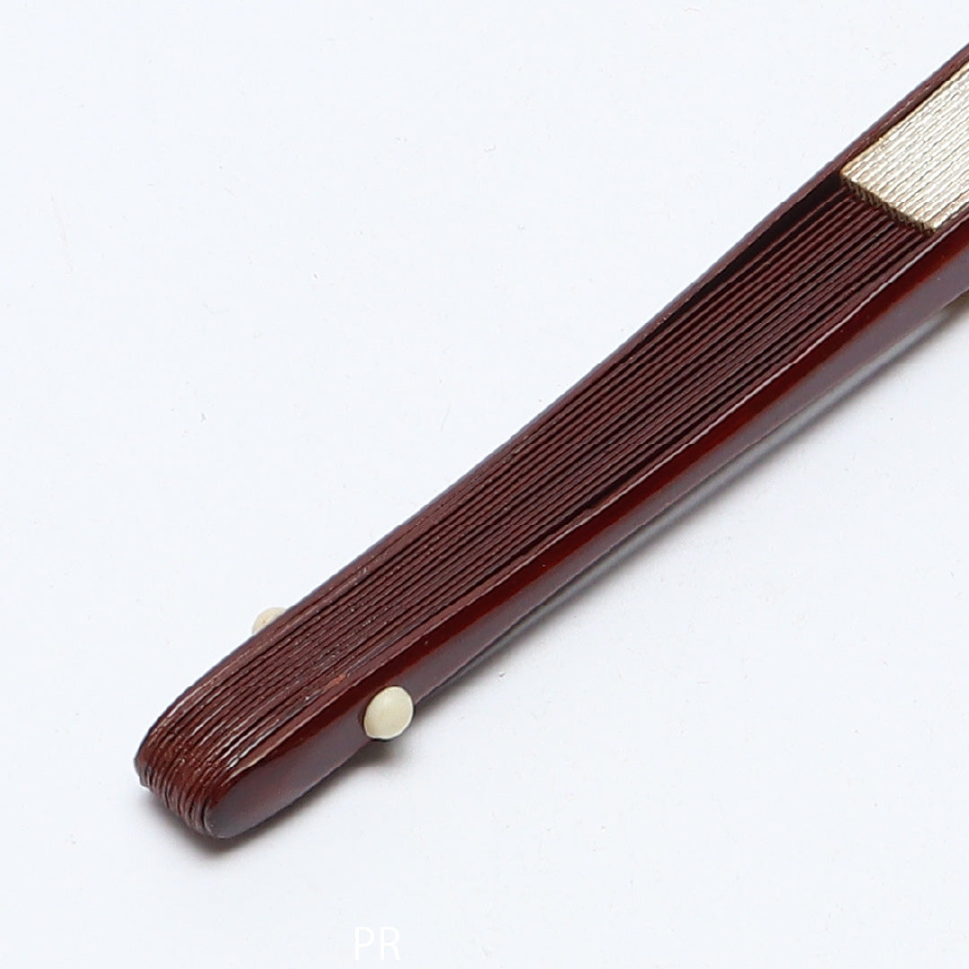 扇子 末広 留袖用 竹製 紙 Sランク 和装小物 金系 銀系 1240-00628