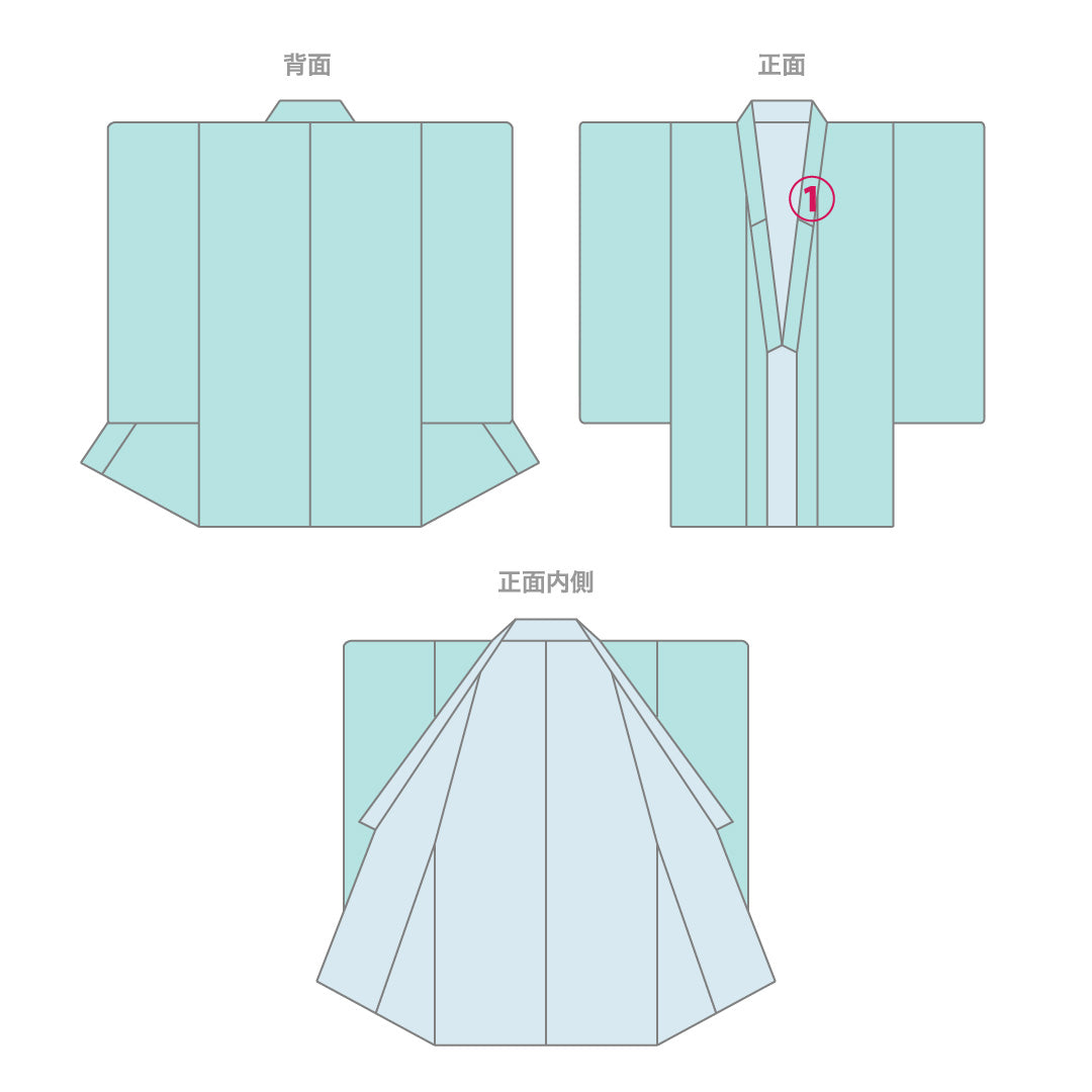 振袖 袷 身丈166cm 裄丈65cm 正絹 Bランク フォーマル 広衿 XLサイズ 鳳凰 青系 RP 1215-06801