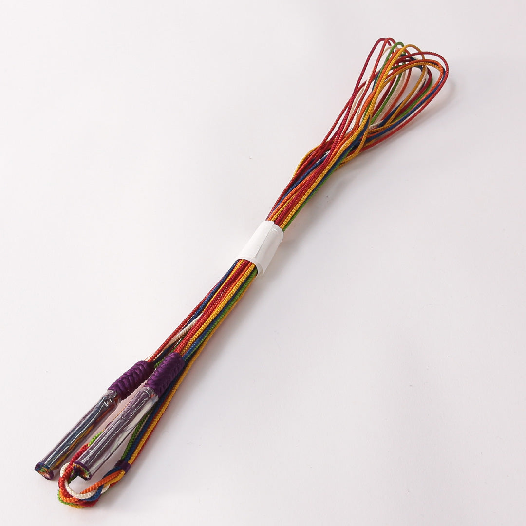 未使用品 帯締め 飾り紐 正絹 多色系 1251-01722
