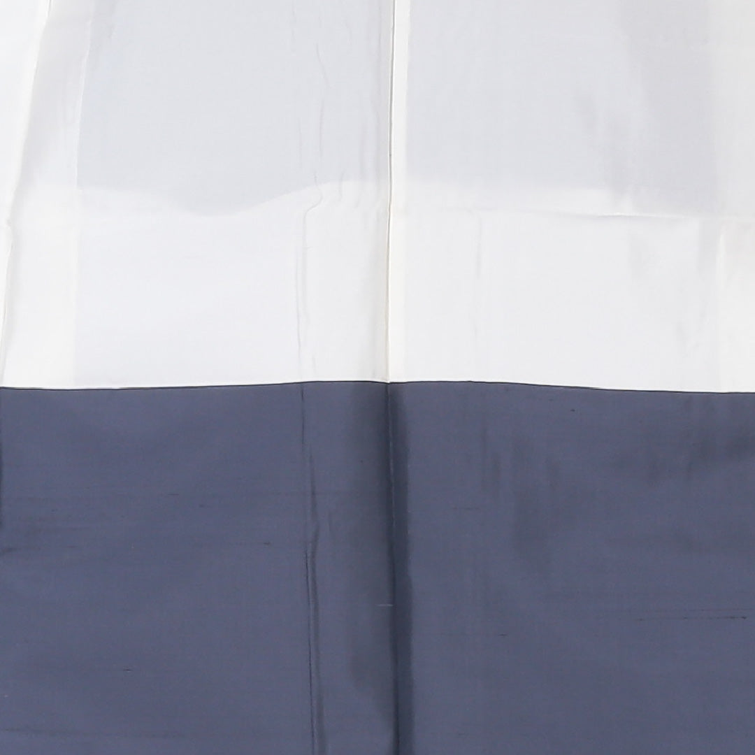 大島紬 袷 身丈144cm 裄60cm 正絹 緯総絣 グレー系 Sランク 1216-00885