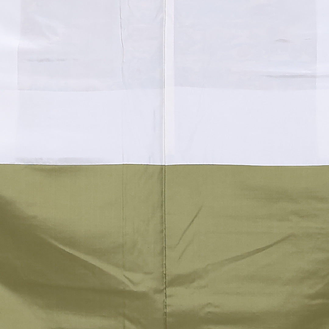 紬 袷 身丈158cm 裄丈63cm 正絹 Sランク カジュアル 広衿 Mサイズ 茶屋辻 ベージュ系 RP 1223-11825