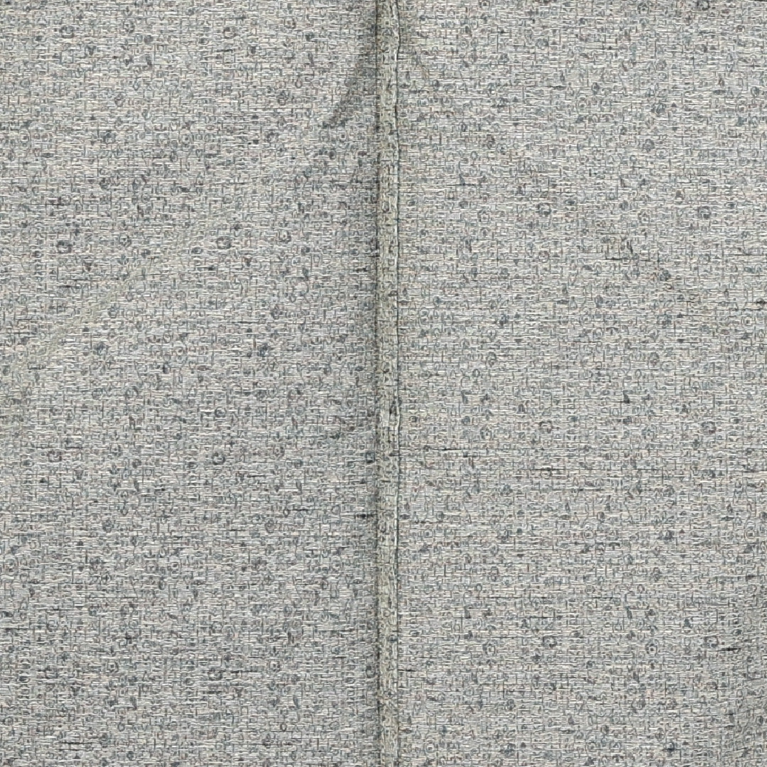 洗える着物 ウールの紬 単衣 身丈152cm 裄丈64cm ウール Sランク カジュアル 広衿 Sサイズ アラベスク文様 グレー系 RP 1223-03699
