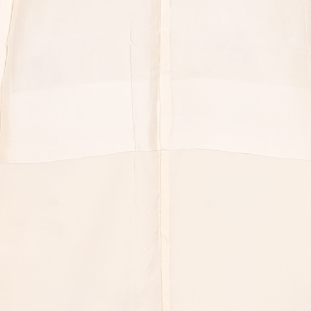 小紋 身丈145cm 裄丈62cm Sランク 袷 正絹 広衿 扇子 巻物 古典柄 1215-10004