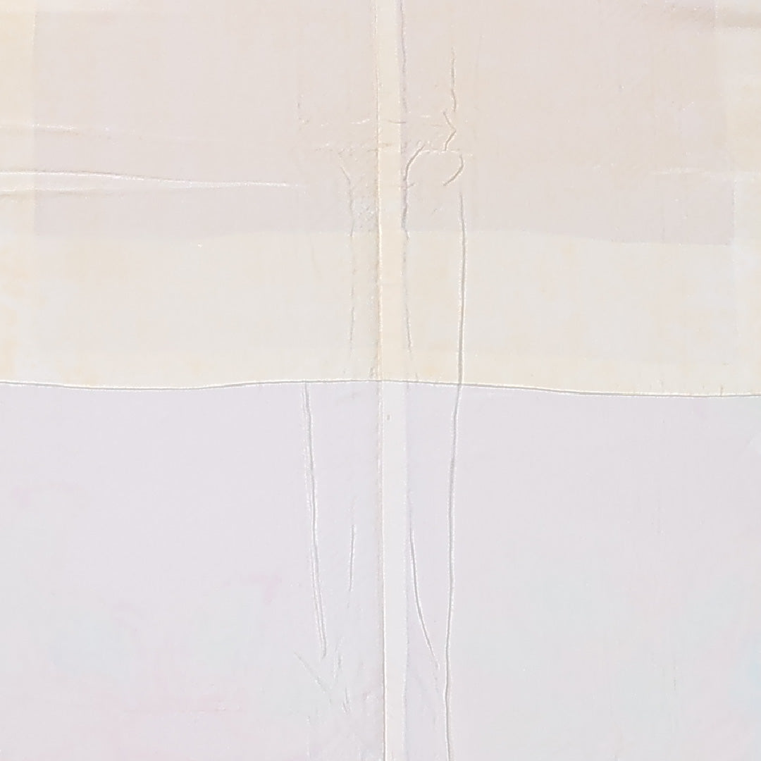 振袖 （総絞り） 身丈157cm 裄丈65cm Bランク 正絹 袷 バチ衿 M 牡丹 フォーマル 古典的 優しい 朱系 1213-F0458