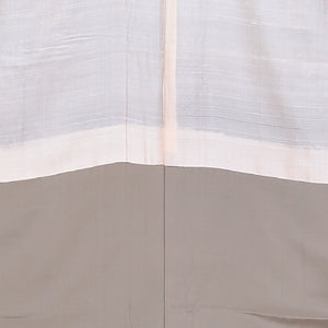 小紋 袷 身丈154cm 裄63.5cm 紺系 縞 正絹 Sランク 1215-01730-2218