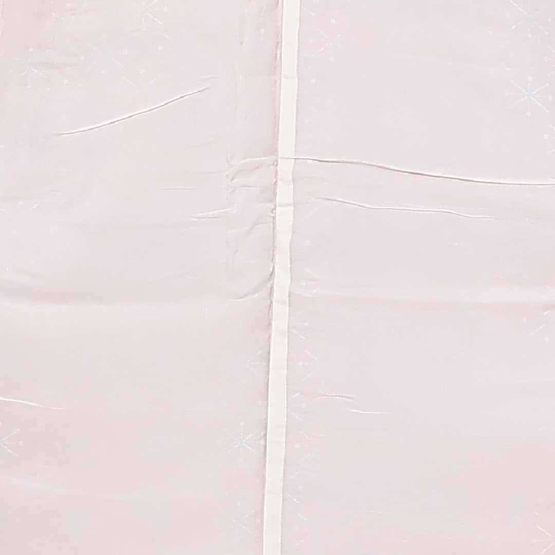 洗える着物 小紋 袷 身丈161cm 裄丈65cm ポリエステル Sランク インフォーマル バチ衿 Lサイズ 雪花 ピンク系 RP 1221-13576