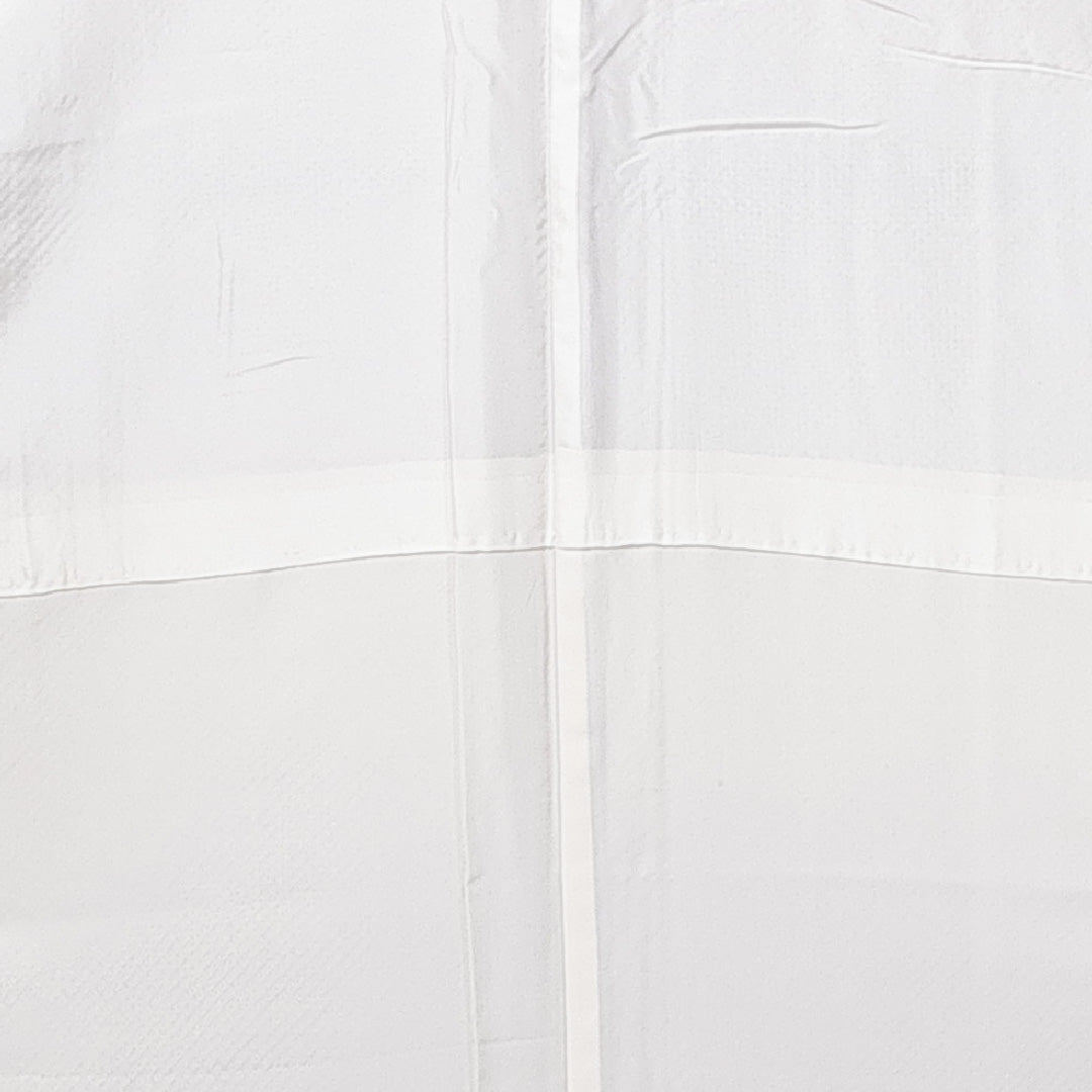 付下げ（総絞り） 袷 身丈159cm 裄丈67cm 正絹 Cランク Mサイズ 広衿 フォーマル 白系 紫系 1261-14965