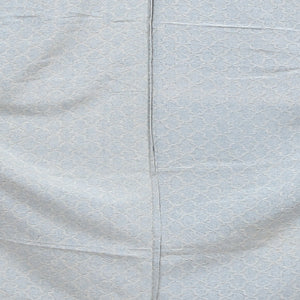 小紋 単衣 身丈125cm 裄61cm 緑系 籠目 対丈 正絹 Cランク 1215013605119