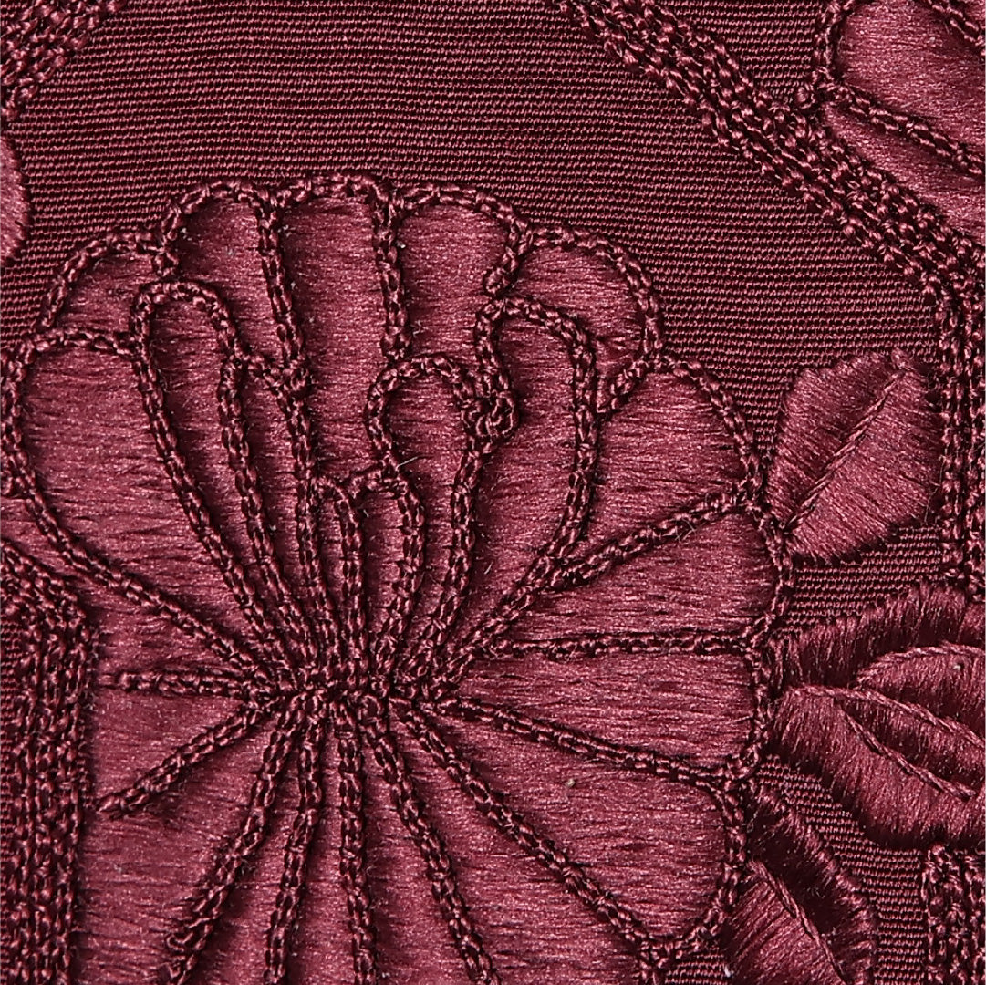 道行コート 袷 身丈85cm 裄丈65cm 正絹 Sランク セミフォーマル Mサイズ ぼかし染 刺繍 ポケットあり 菊 紫系 RP 1237-12885