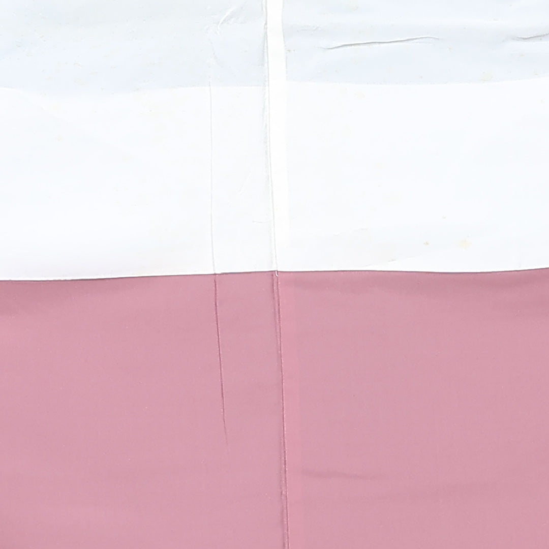 紬 袷 身丈152cm 裄丈63cm 正絹 Aランク カジュアル 広衿 Sサイズ 縞 薔薇 緑系 HP 1223-11903