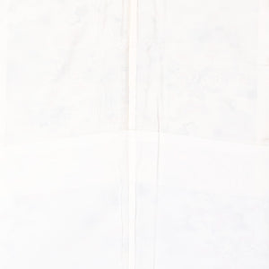 小紋 袷 身丈156cm 裄64cm 白系 紅型 正絹 Bランク 1215-02004-4311