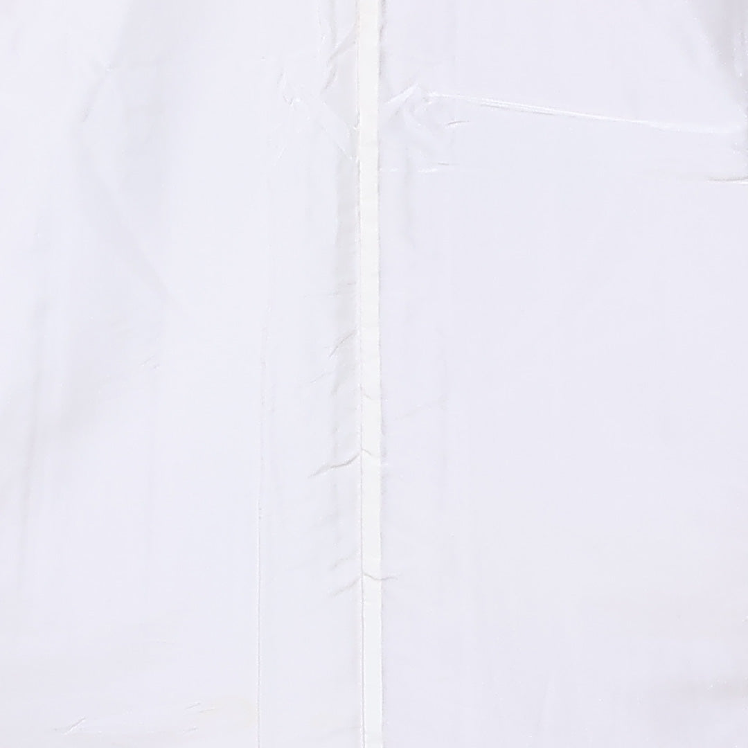 江戸小紋 (大小霰) 単衣 身丈156cm 裄丈64cm 正絹 Bランク インフォーマル 広衿 Mサイズ ぼかし染 居敷当て 落款 雲取り ピンク系 HP 1220-12258