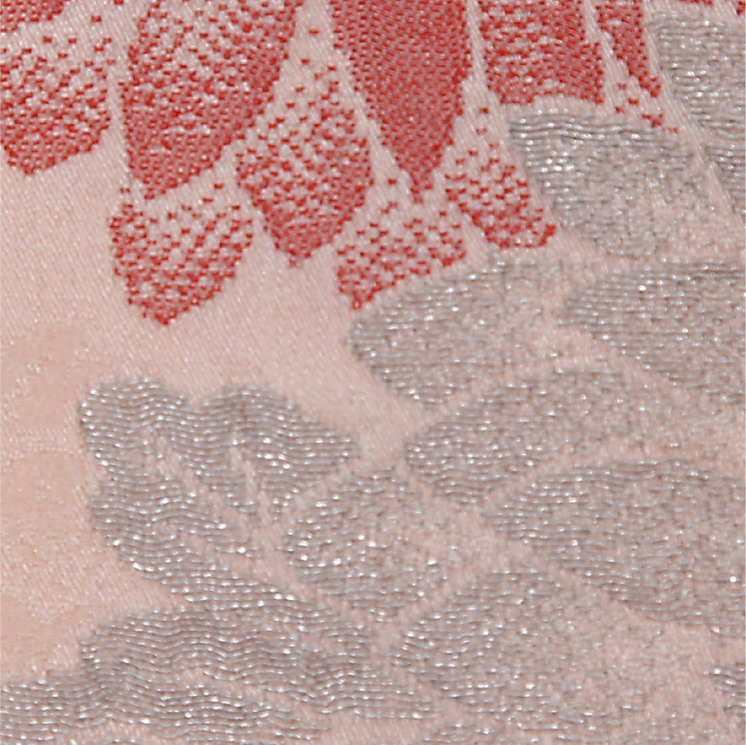 羽織 袷 身丈83cm 裄丈63cm 正絹 Cランク カジュアル Sサイズ 牡丹 ピンク系 HP 1232-12767