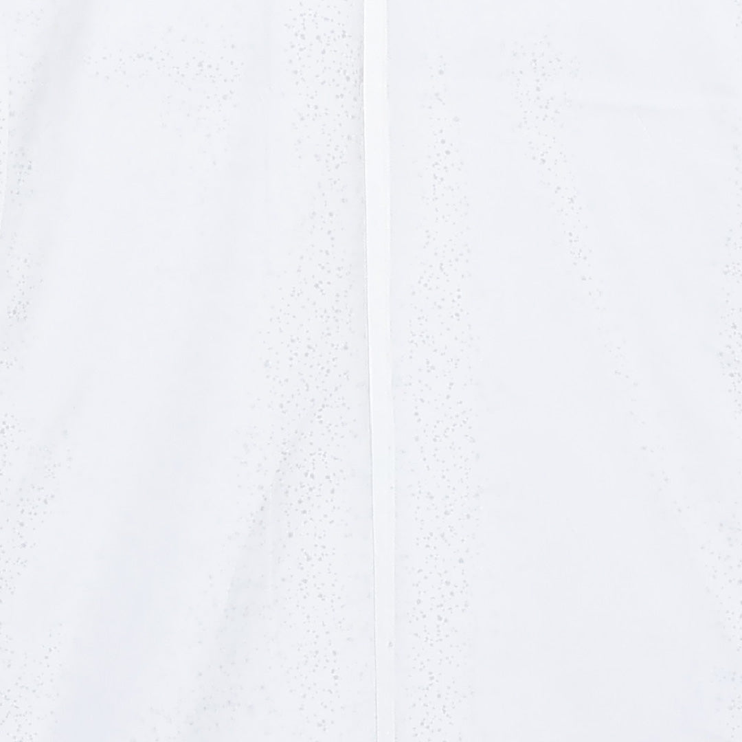 訪問着 単衣 身丈166cm 裄丈65.5cm Sランク ポリエステル 洗える着物 バチ衿 XLサイズ セミフォーマル 桜 白系 古典的 鮮やか 1212-13123