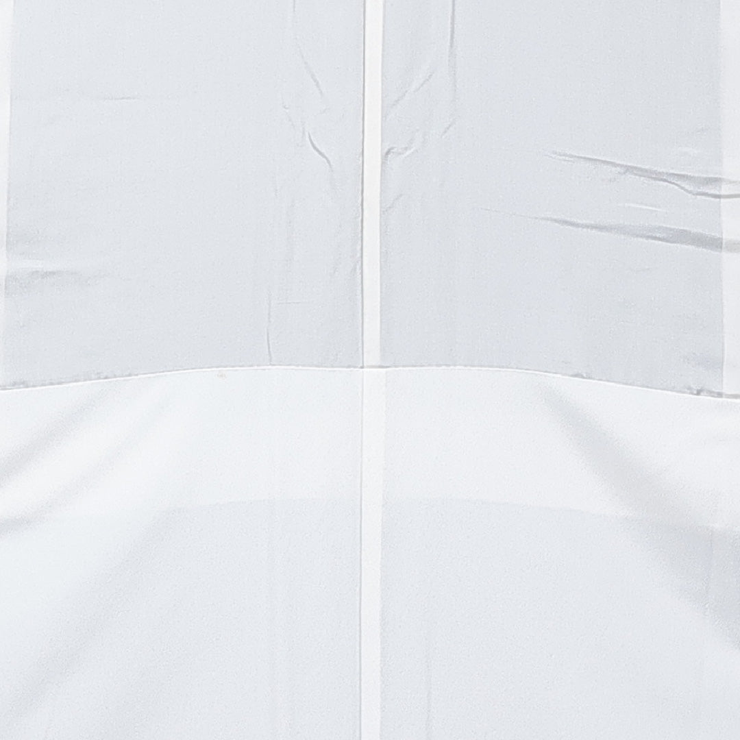 黒留袖 袷 身丈161cm 裄丈64cm 正絹 Sランク 五つ紋 (上り藤) フォーマル 広衿 Lサイズ 刺繍 比翼 落款 鏡裏文 雉 丸文 黒系 RP 1213-07081